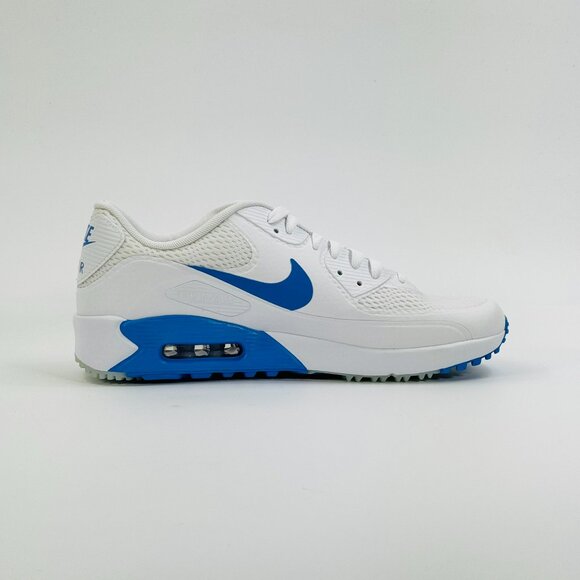 Nike Air Max 90 Golf \'White Royal Pulse\' HV9305-100 size 9 READ main image 5